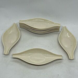 8 Vintage Lenox Coupe Off White Individual Ashtrays